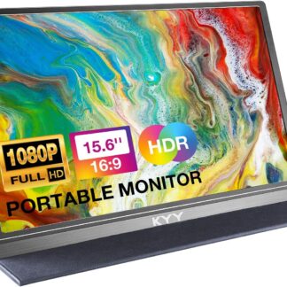 Монітор портативний KYY 15.6" 1080P FHD USB-C, miniHDMI, HDR, IPS, Smart Cover (‎K3)