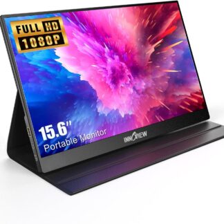 Монітор портативний InnoView INVPM406 15.6" 1080P FHD USB-C, miniHDMI, HDR, IPS, Smart Cover