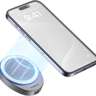 Зовнішня кишеня FIDECO Magnetic M.2 2230 NVME SSD, підтримка Magsafe phone case, USB 3.2 Gen 2, 10Gbps, чорний