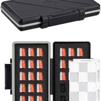 Водонепроникний захисний кейс для карт пам'яті JJC 30 x micro SD