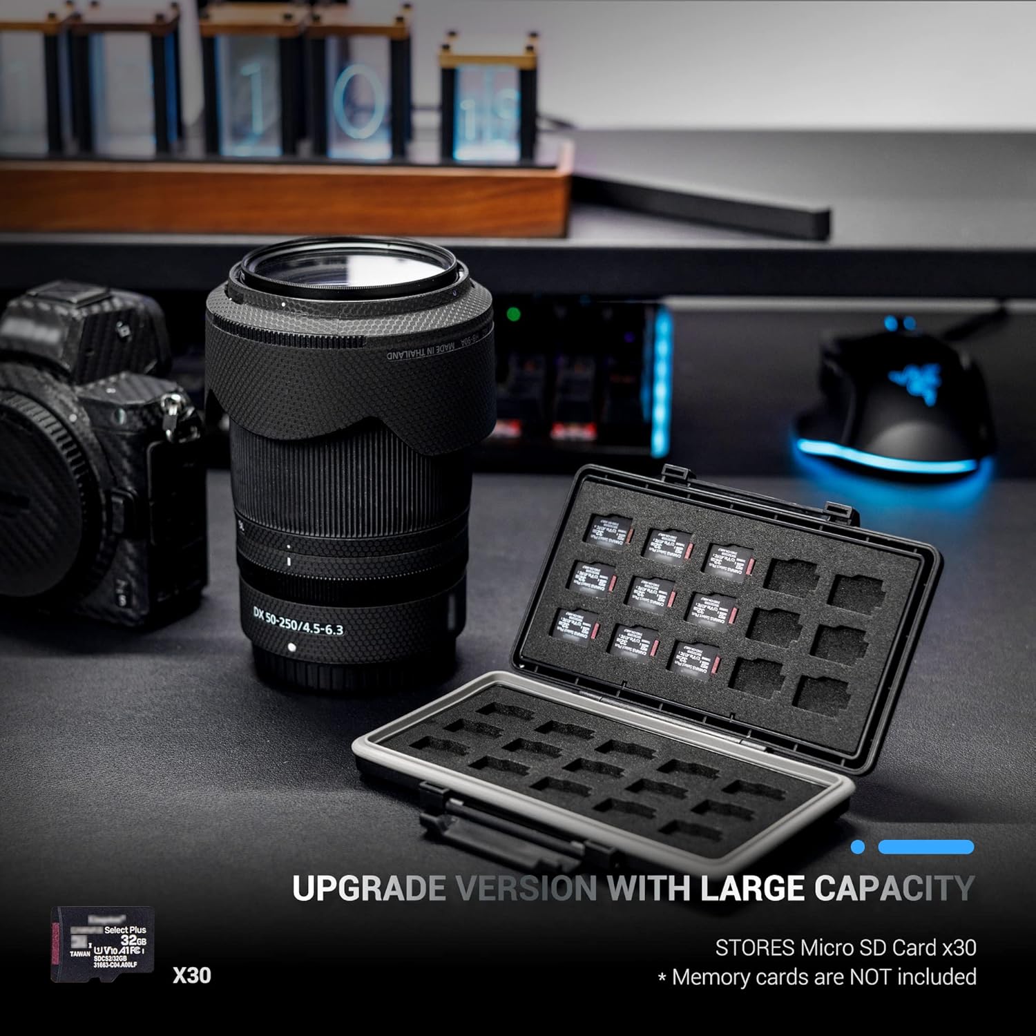 Водонепроникний захисний кейс для карт пам'яті JJC 30 x micro SD - Зображення 2