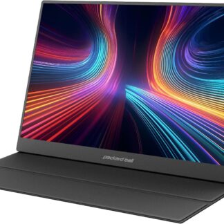 Монітор портативний Packard Bell 15.6" 1080P FHD USB-C, miniHDMI, HDR, IPS, VESA Mount & Smart Cover (M15600BK)