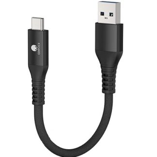 Кабель CONMDEX USB A to USB-C 15Вт, USB 3.1 Gen2, 10Gbps, 0.6м, black
