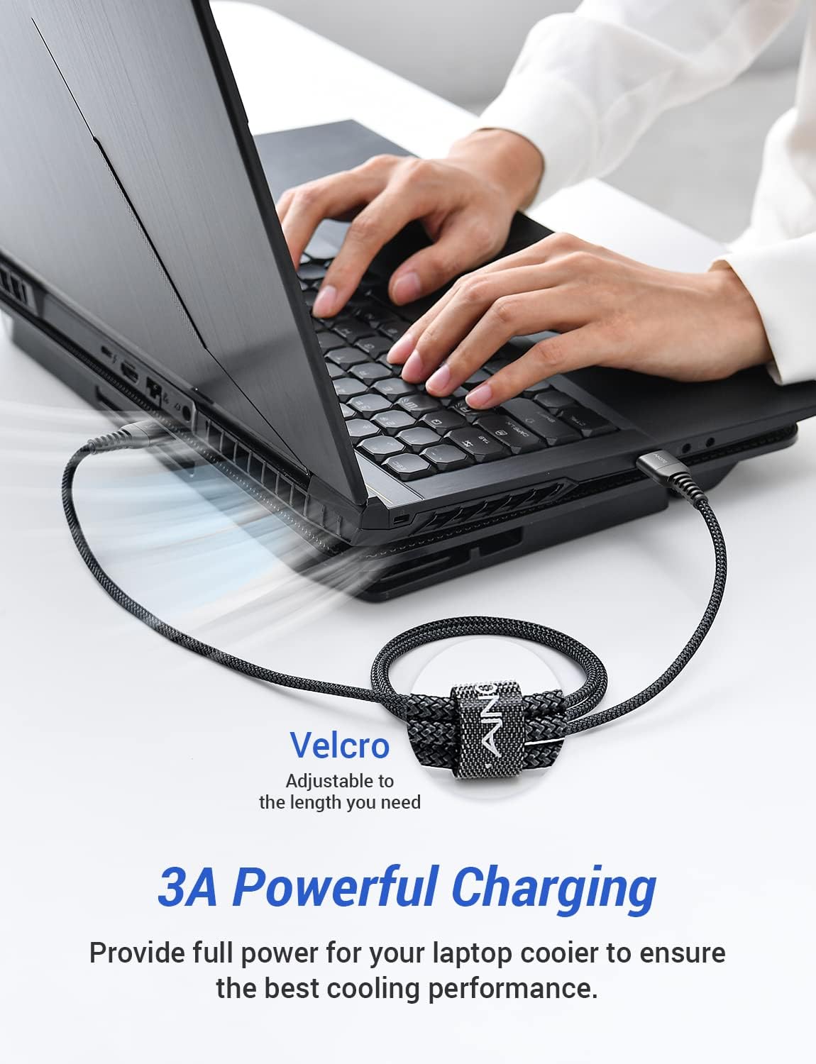 Кабель AINOPE USB A to USB A, USB 3.0 AM/AM, 5Gbps, 2м, black - Зображення 5