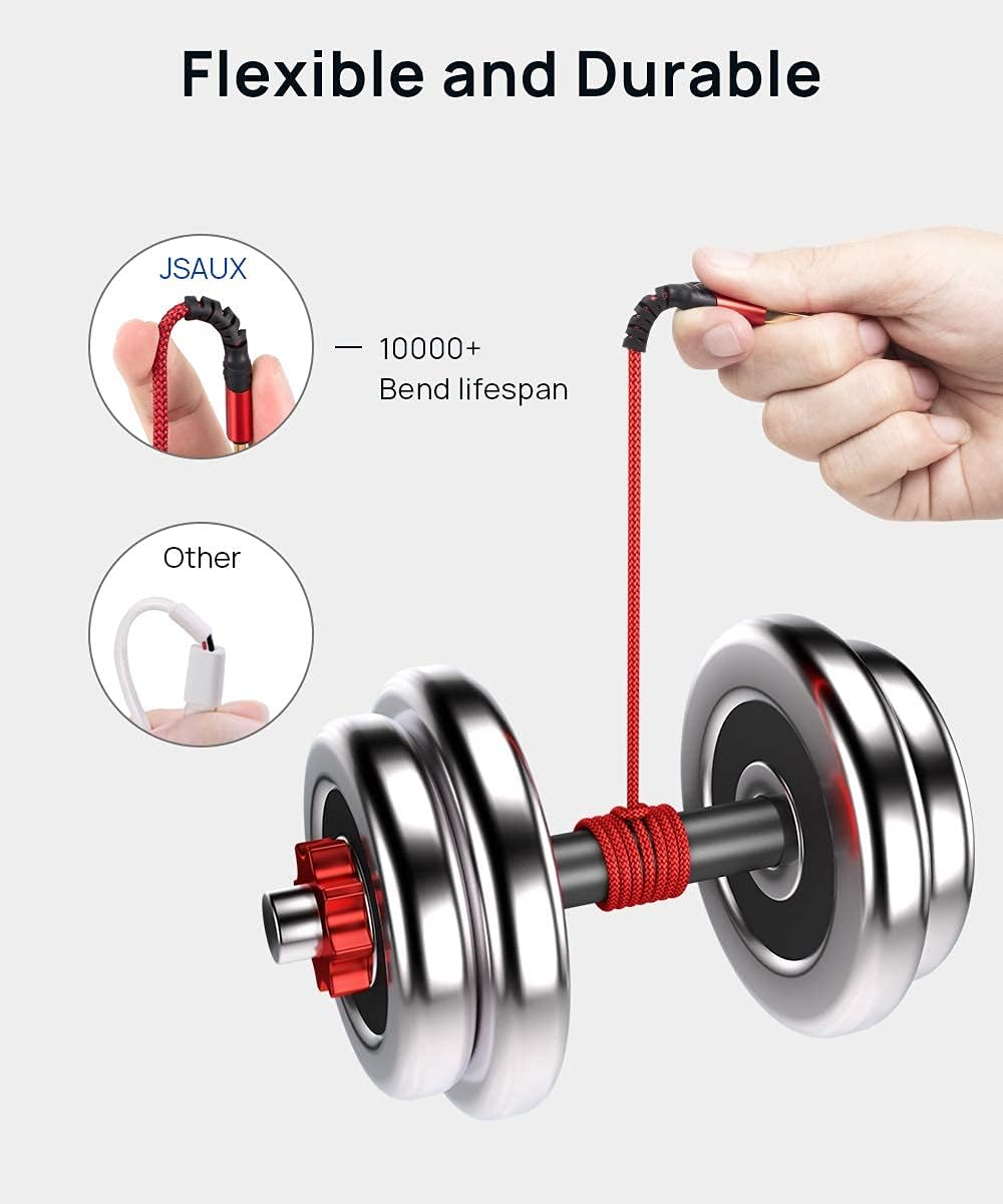 Кабель JSAUX USB Type A to miniUSB USB2.0 2м червоний - Зображення 7