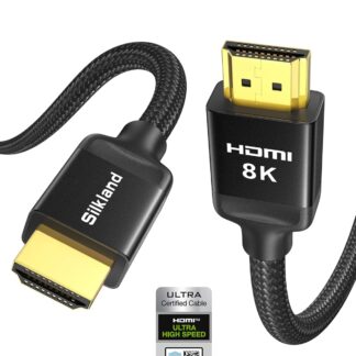 Кабель Silkland HDMI 2.1 [Certified Ultra High Speed HDMI] 48Gbps 8K@60Hz, 4K@240Hz 2м black