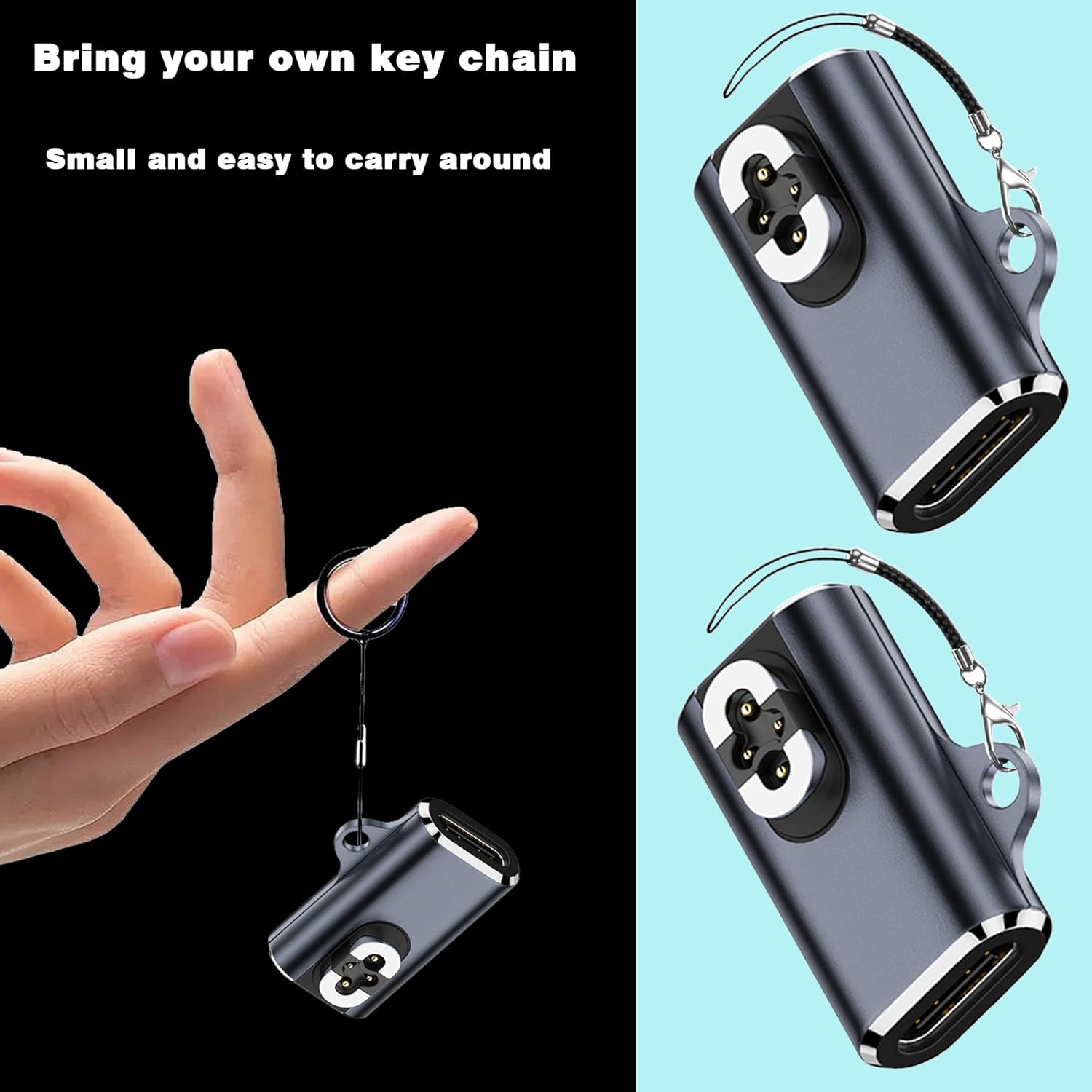 Адаптер живлення URANT Type-C для SHOKZ OpenSwim Pro S710, 4-pin, black - Зображення 8