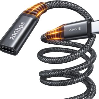 Кабель-подовжувач AINOPE Type-C to Type-C USB3.2 , 240W, 20Gbps, 3м Black