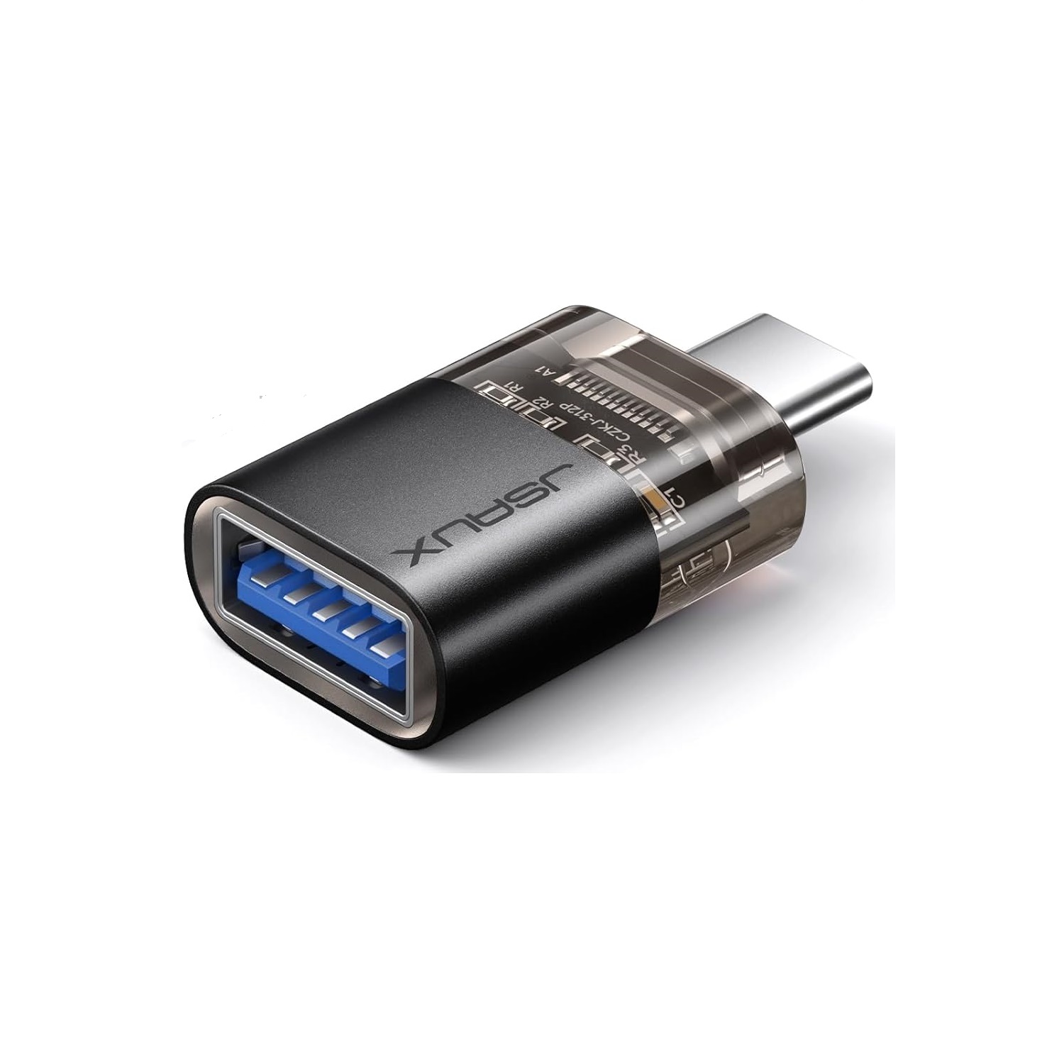 Адаптер-перехідник JSAUX Type-C to USB 3.0, 5Gbps, black