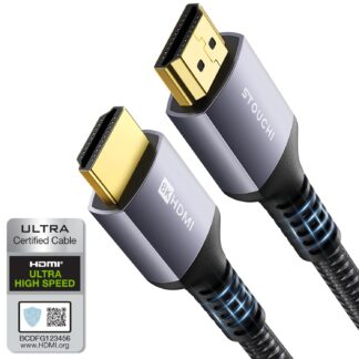 Кабель Stouchi HDMI 2.1 [Certified Ultra High Speed HDMI] 48Gbps 8K@60Hz, 4K@120Hz 1.8м grey