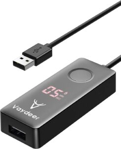 Вігглер шейкер симулятор для миші Vaydeer Timer Function, plastic, black