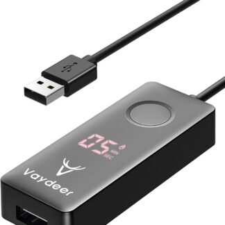 Вігглер шейкер симулятор для миші Vaydeer Timer Function, plastic, black