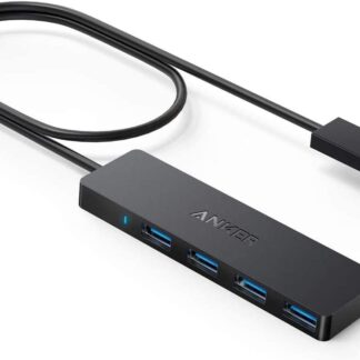USB-хаб Anker USB 3.0 Hub 4 Ports, 0.6м, black