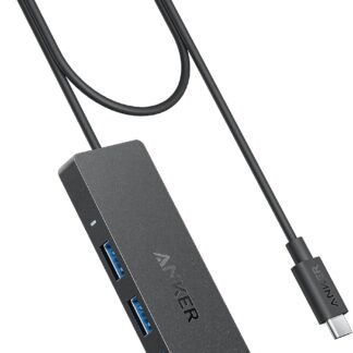 USB-хаб Anker USB-C to USB 3.0 Hub 4 Ports, 0.6м, black