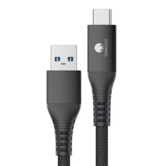 Кабель CONMDEX USB A to USB-C 15Вт, USB 3.1 Gen2, 10Gbps, 1м, black
