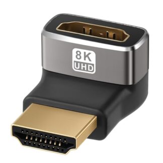 Адаптер Togconn HDMI to HDMI 90 Degree, HDMI 2.1, 8K@60Hz, 4K@120Hz, up angle