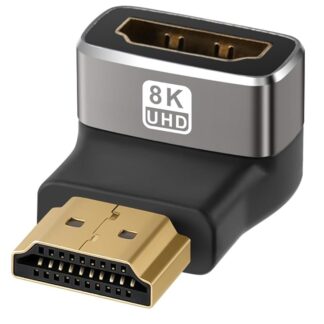 Адаптер Togconn HDMI to HDMI 90 Degree, HDMI 2.1, 8K@60Hz, 4K@120Hz, down angle