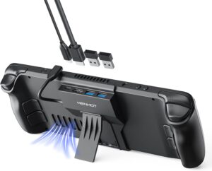 Док-станція HenHot для Steam Deck 4-в-1 HDMI 4K@60Hz, 2xUSB-A, PD 100 Вт USB-C